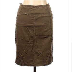 ARMANI Collezioni Brown Pencil Skirt Size 6
